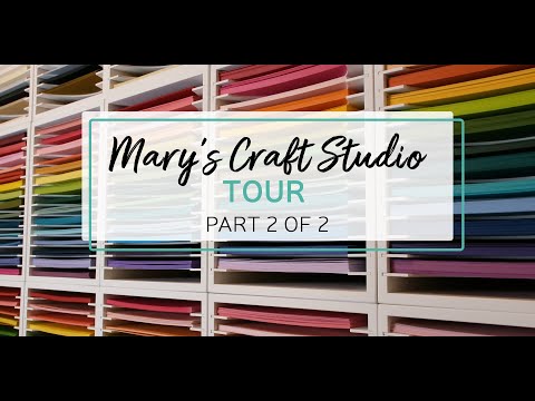 Mary's new craft studio tour