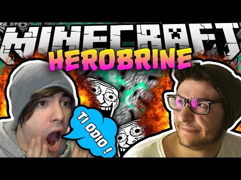 MARCY TI ODIO, DIVENTO PAZZO !!! - MINECRAFT HEROBRINE CHAMBER W/ Marcy