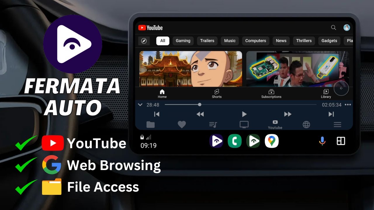 Install and Setup Fermata Auto on Android Auto