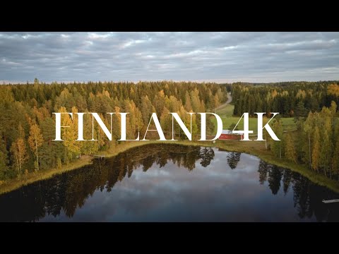 FLYING OVER FINLAND (4K UHD) - Relaxing Music Along With Beautiful Nature Videos - 4K Video Ultra HD