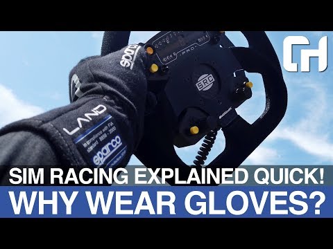 Why Do Sim Racers Wear Gloves? | Sim Racing Explained Quick!