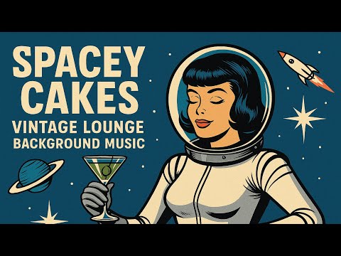 🪐 Spacey Cakes – Vintage Lounge Background Music for Cocktail Hour