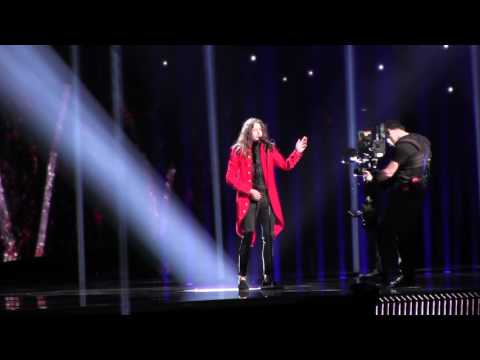 ESCKAZ in Stockholm: Michał Szpak (Poland) - Color Of Your life (Final dress rehearsal)
