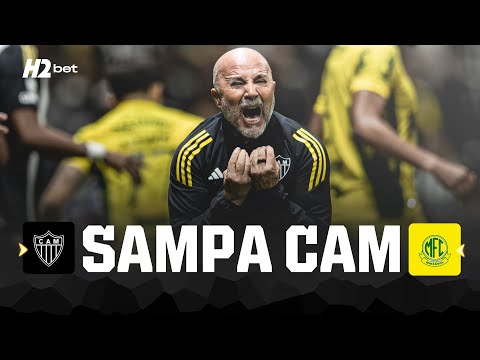 CÂMERA do SAMPAOLI: REAÇÃO SENSACIONAL ao GOL do GALO 🔥