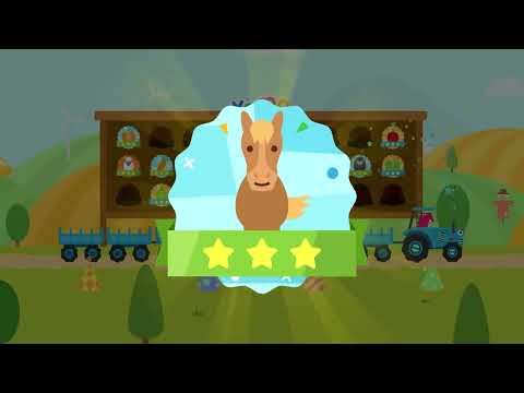 Farm Train - Kids Tractor Game