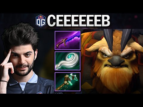 OG.CEB EARTHSHAKER WITH EULS-FORCE STAFF - DOTA 2 7.27 GAMEPLAY