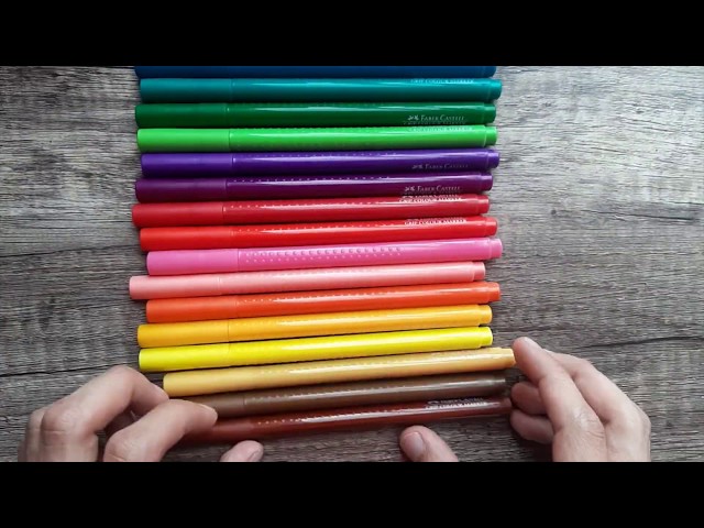 Vídeo relacionado con FABER-CASTELL 171010 - Triángulo geométrico Grip con mango, 22 cm, 1 unidad