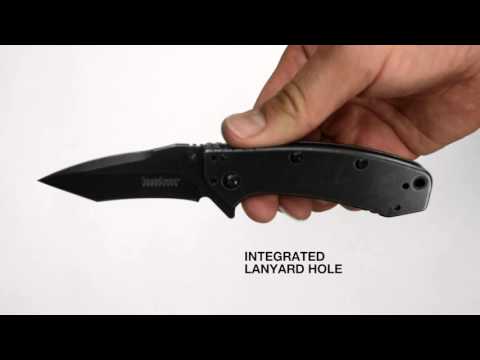 Kershaw 1555TBW - Cryo - Tanto BlackWash