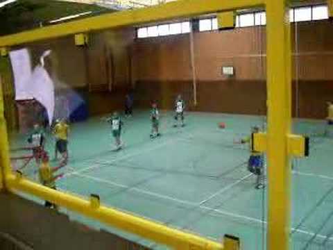 Handball Karol und Tobi SperrenAbsetzen