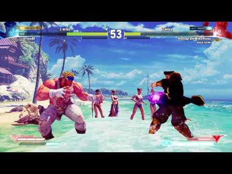 SFV Ranked HologramMikeRoss Alex vs carlos8f Bison FT2