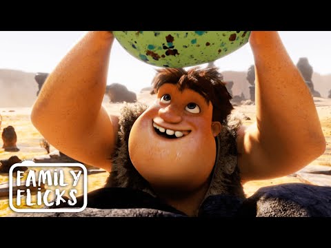 The Hunt For Breakfast | The Croods (2013) | Family Flicks