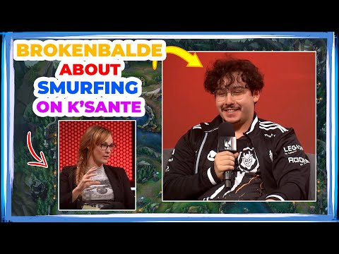 G2 BrokenBlade About SMURFING on K'Sante 👀