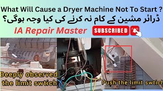 Why Kenwood Dryer KWS-1050S Hydro Spin Is Not Working | What Will Cause a Dryer Not To Start?