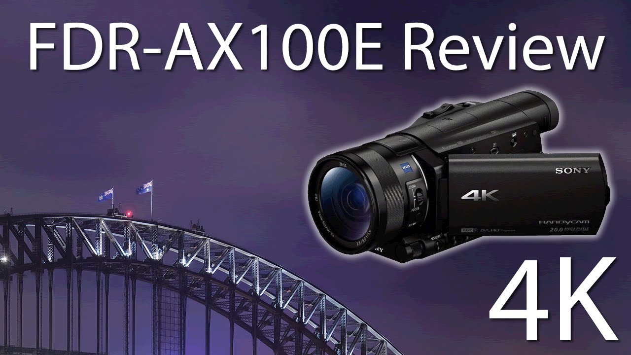 Видеокамера Sony FDR-AX100E