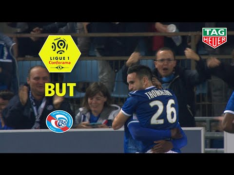 But Adrien THOMASSON (23') / RC Strasbourg Alsace - OGC Nice (1-0)  (RCSA-OGCN)/ 2019-20