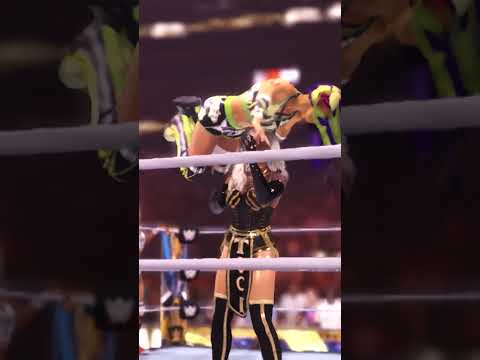 TEGAN NOX vs SCARLETT / WWE 2K24 / WRESTLEMANIA #wwe2k24 #wwe #2k24 #2k24gameplay #wrestlemania