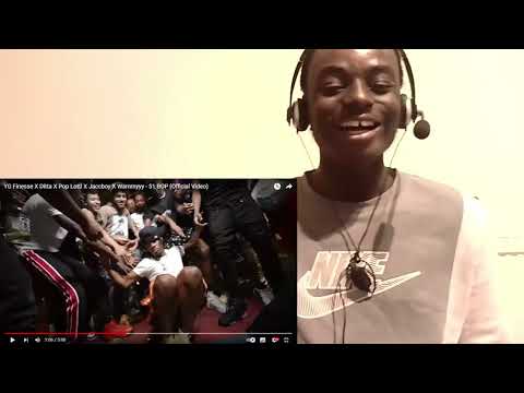 THEKIDG REACTS TO "YG Finesse X Ditta X Pop Lotti X Jaccboy X Wammyyy - 51 BOP"