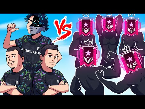 CAN 3 PRO PLAYERS BEAT 5 CHAMPIONS IN SIEGE X?