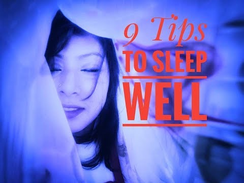 Sleep | How To Fall Asleep | How To Sleep Fast/9 tips to sleep well/INSOMNIA/ नींद के लिए 9 टिप्स Video