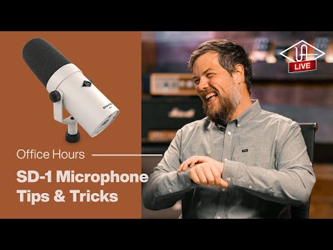 Universal Audio SD-1 Standard Cardioid Dynamic Microphone for Recording and Live image 15