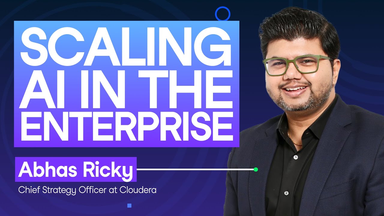 Abhas Ricky, Chief Strategy Officer at Cloudera - YouTube