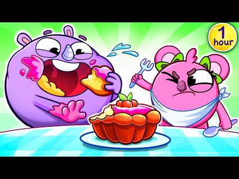 Don't Overeat Song | Funny Kids Songs 😻🐨🐰🦁 And Nursery Rhymes by Baby Zoo