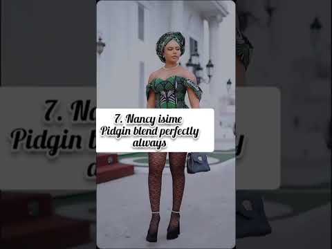 Top 10 Nollywood actresses that speaks pidgin fluently #nollyniche #2026