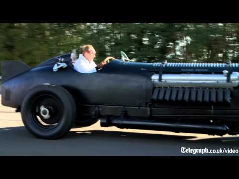 Packard-engined Bentley gets road test