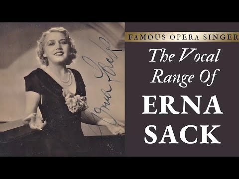 Erna Sack's Full Vocal Range (G#3-C7)