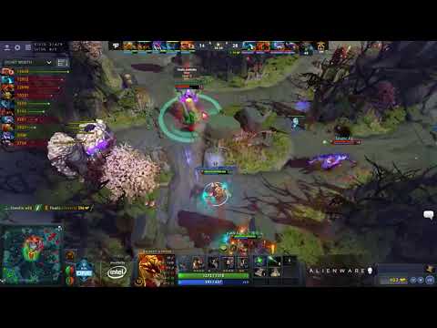 w33 playing Visage paiN Gaming vs Fnatic at ESL One Birmingham 2018 powered by Intel w33 gets a tri