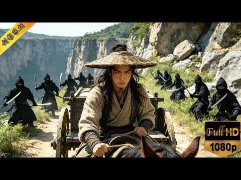 武俠爽劇：懸崖絕路，百名死士圍攻一輛馬車。駕車少年冷笑，一招逆轉戰局！⚔️ Kung Fu | 中国功夫丨武侠