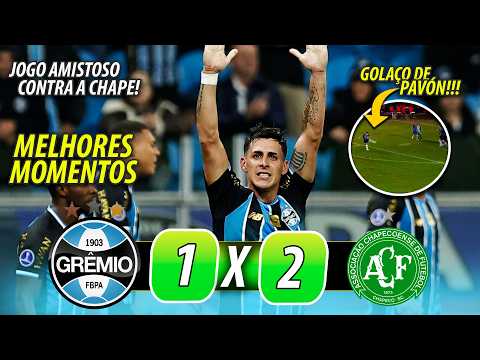 Gols e lances de Grêmio x Chapecoense