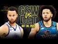 Golden State Warriors Vs Detroit Pistons Full Game Highlights Oct 30 2022 FreeDawkins