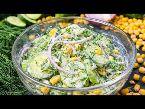 Golden recipe for weight loss! Green salad in 5 minutes for colon cleansing