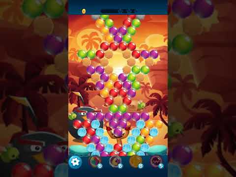 Angry Birds POP Bubble Shooter - Level 59. Gameplay Android walkthrough