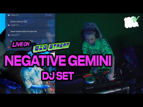 Negative Gemini DJ set on 100% Electronica TV (March 5th 2020)