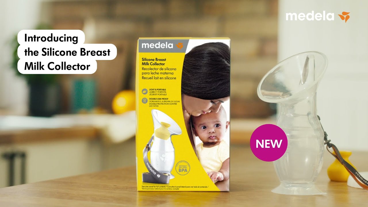 Silicone Breast Milk Collector: product video