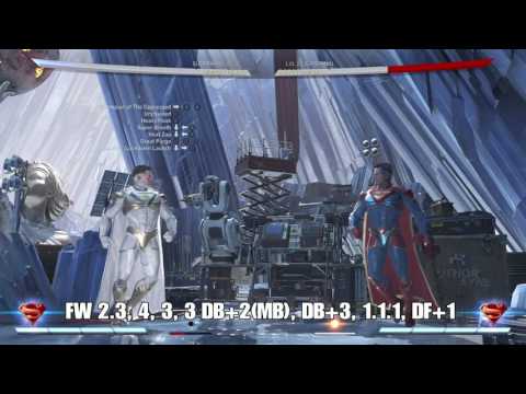 Injustice 2 Superman Combo Tutorial
