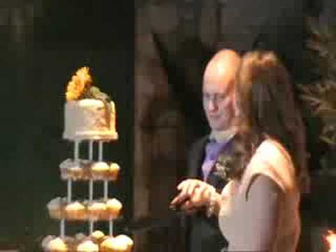 Cutting the cake