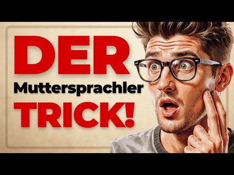 SCHNELL Deutsch lernen - 7 GEHEIME Tricks die dir KEINER verrät | A2-B1