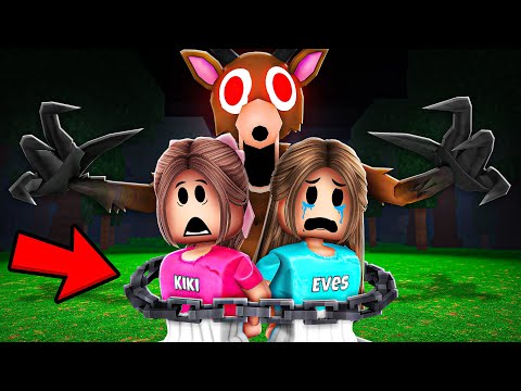 CHAINED To MY SISTER FOR 24 HOURS In 99 Nights In The Forest..