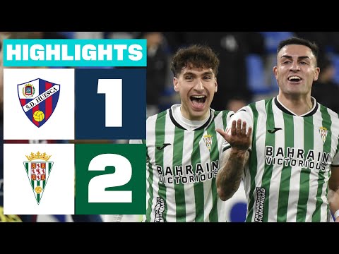 SD HUESCA 1 - 2 CÓRDOBA CF | RESUMEN LALIGA HYPERMOTION