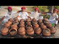 MOTKA Khichdi Pottery Pot Chicken Biriyani Hodgepodge Style Chicken Pulao Biryani Cooking