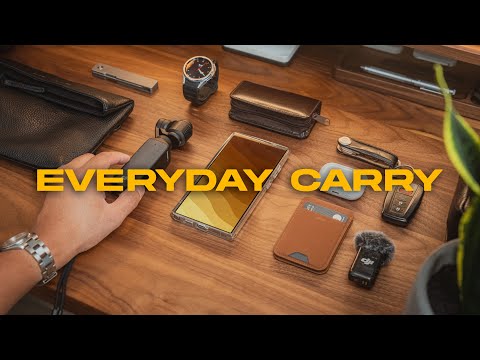 My Tech & Everyday Carry Essentials ft. the Samsung S24 Ultra - EDC 2024