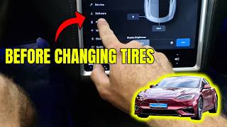 Tesla Jack Mode (Model S, 3, X & Y) | Before Lifting or Tire Change