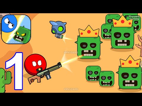 Ball Defense: Zombie Attack - Gameplay Part 1 Countryballs Zombie Attack (iOS, Android Gameplay)
