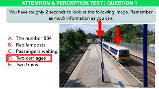 Train Driver Awareness, Recognition, and Perception Test! (How to Pass with 100%)