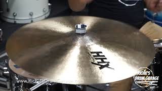 Video thumbnail for Sabian 22” HHX Complex Thin Ride Cymbal - 12210XCN by Richie's Drum Garage