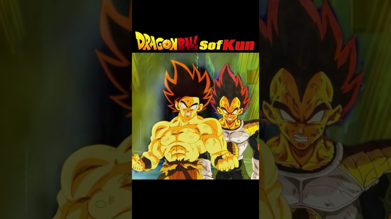 Goku ssj form99% Vs vegeta sayans #whatif #dbz #dragonball #shorts #edit