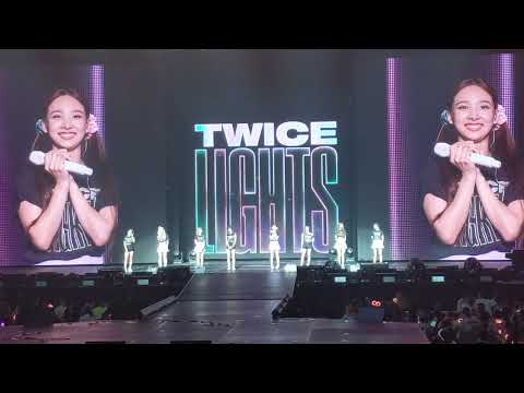 190723 Twice (트와이스) Twicelights Concert in Chicago Full Ending Speech (HD)
